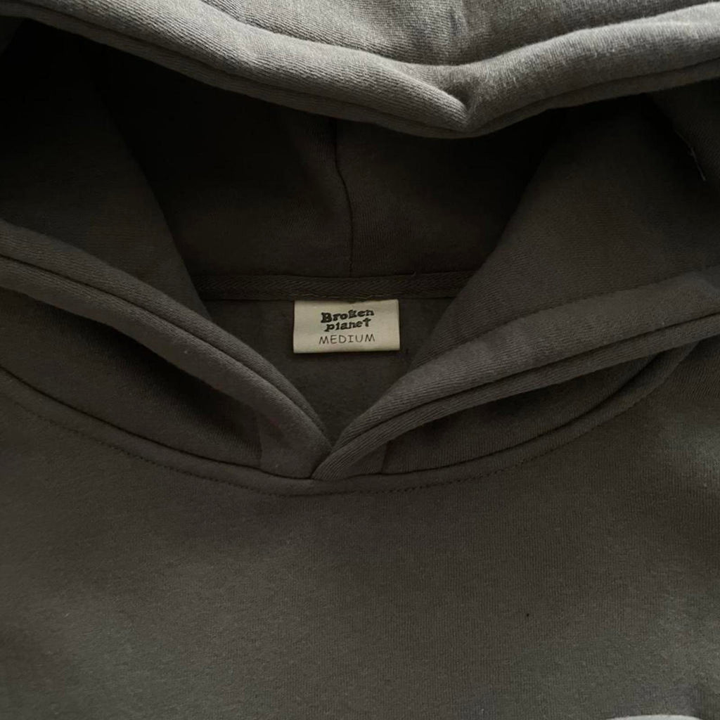 Broken Planet Men's Grey Hoody