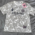 BAPE Men's Grey Tshirt