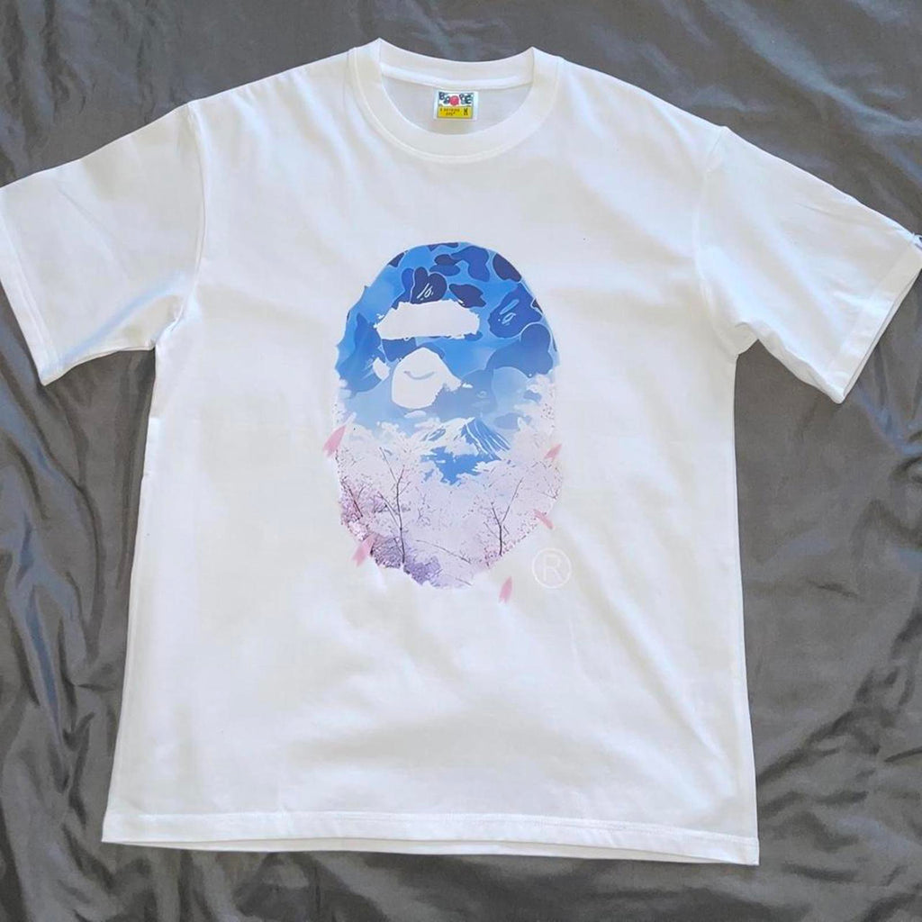 BAPE Men's White Tshirt