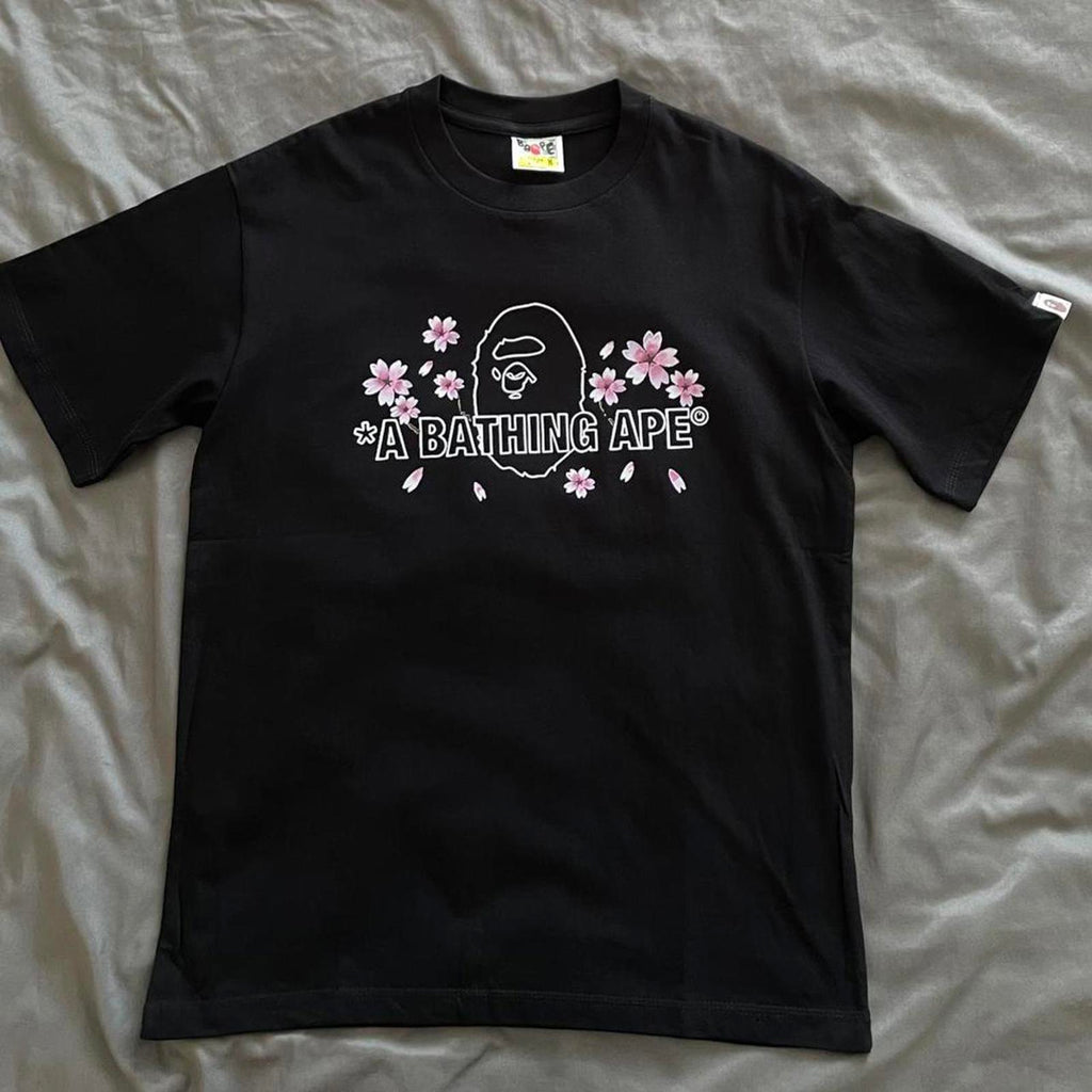 BAPE Men's Black Tshirt