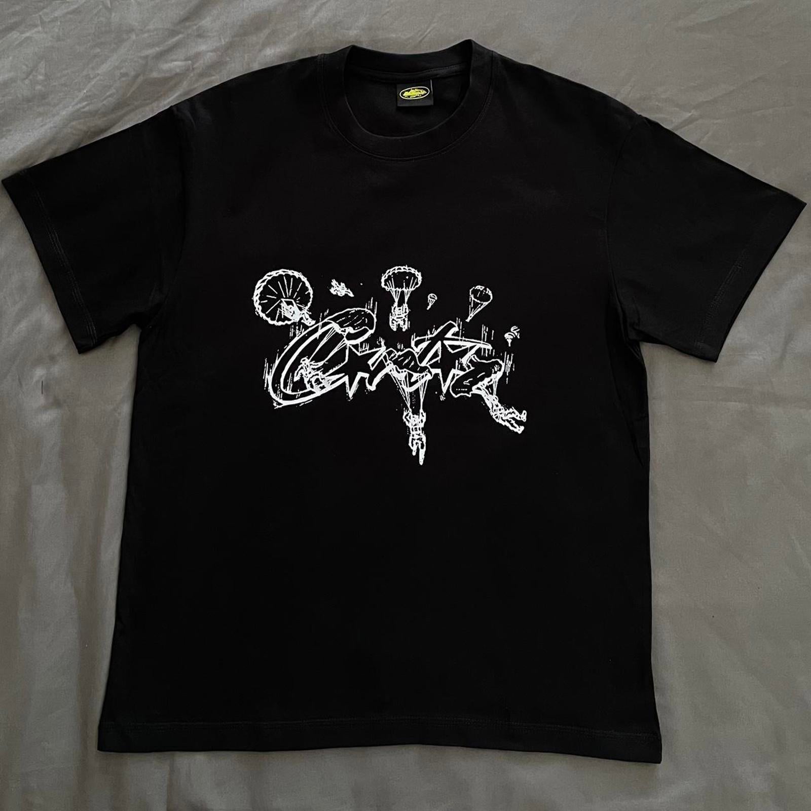 Corteiz Men's Black Tshirt