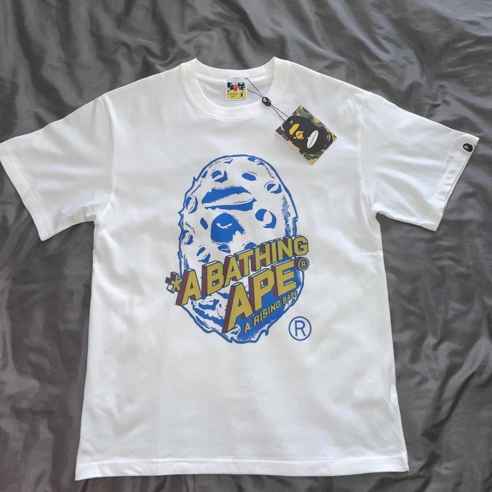 BAPE Men's White Tshirt