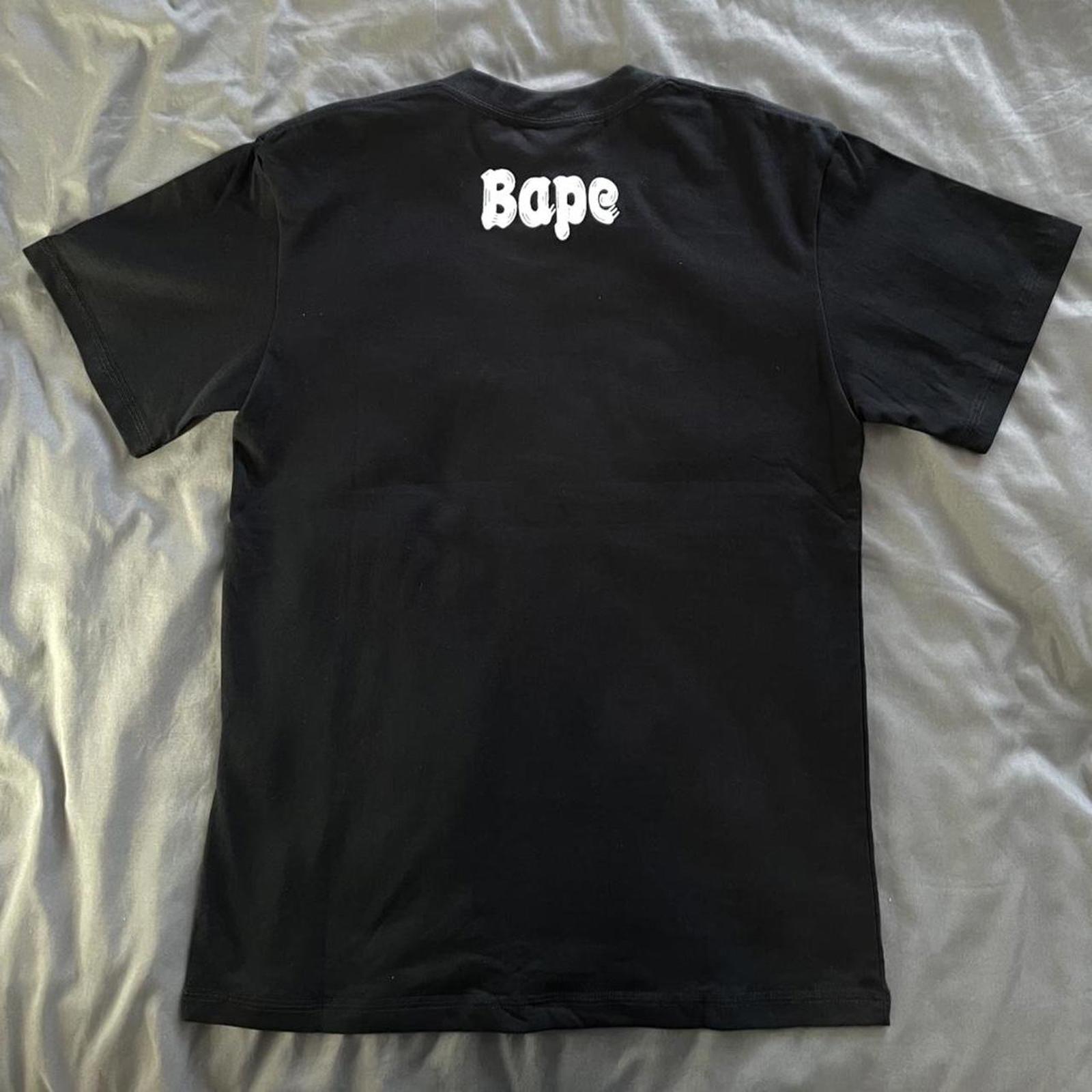 BAPE Men's Black Tshirt