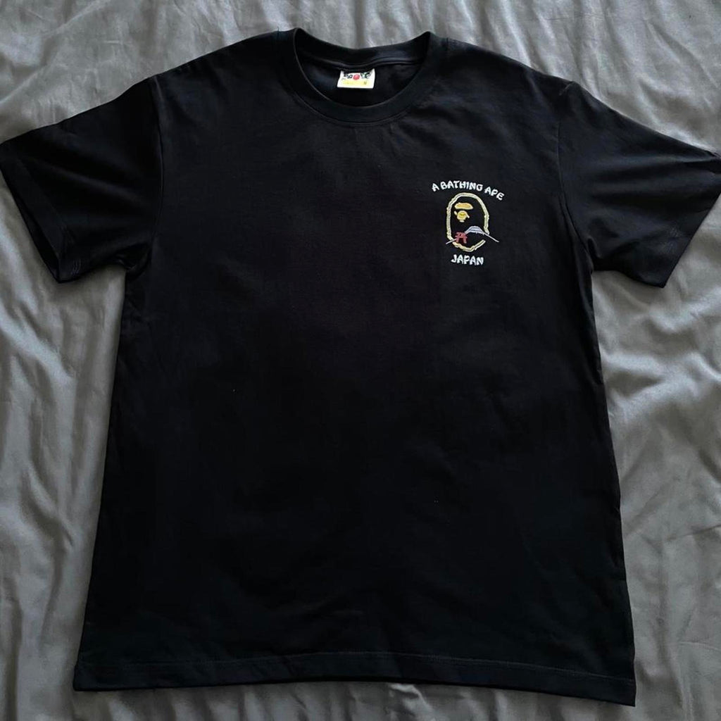BAPE Men's Black Tshirt