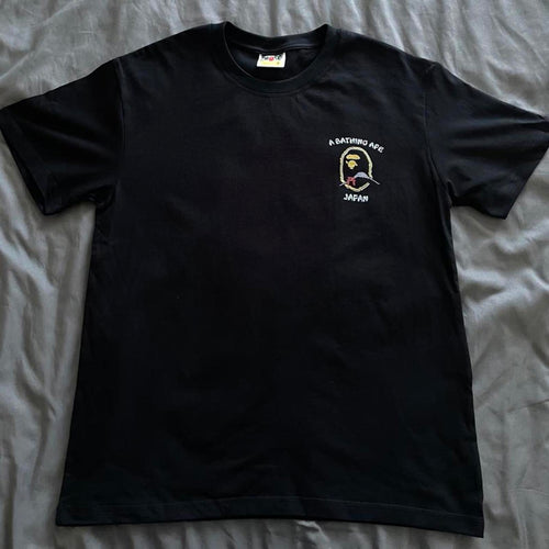 BAPE Men's Black Tshirt