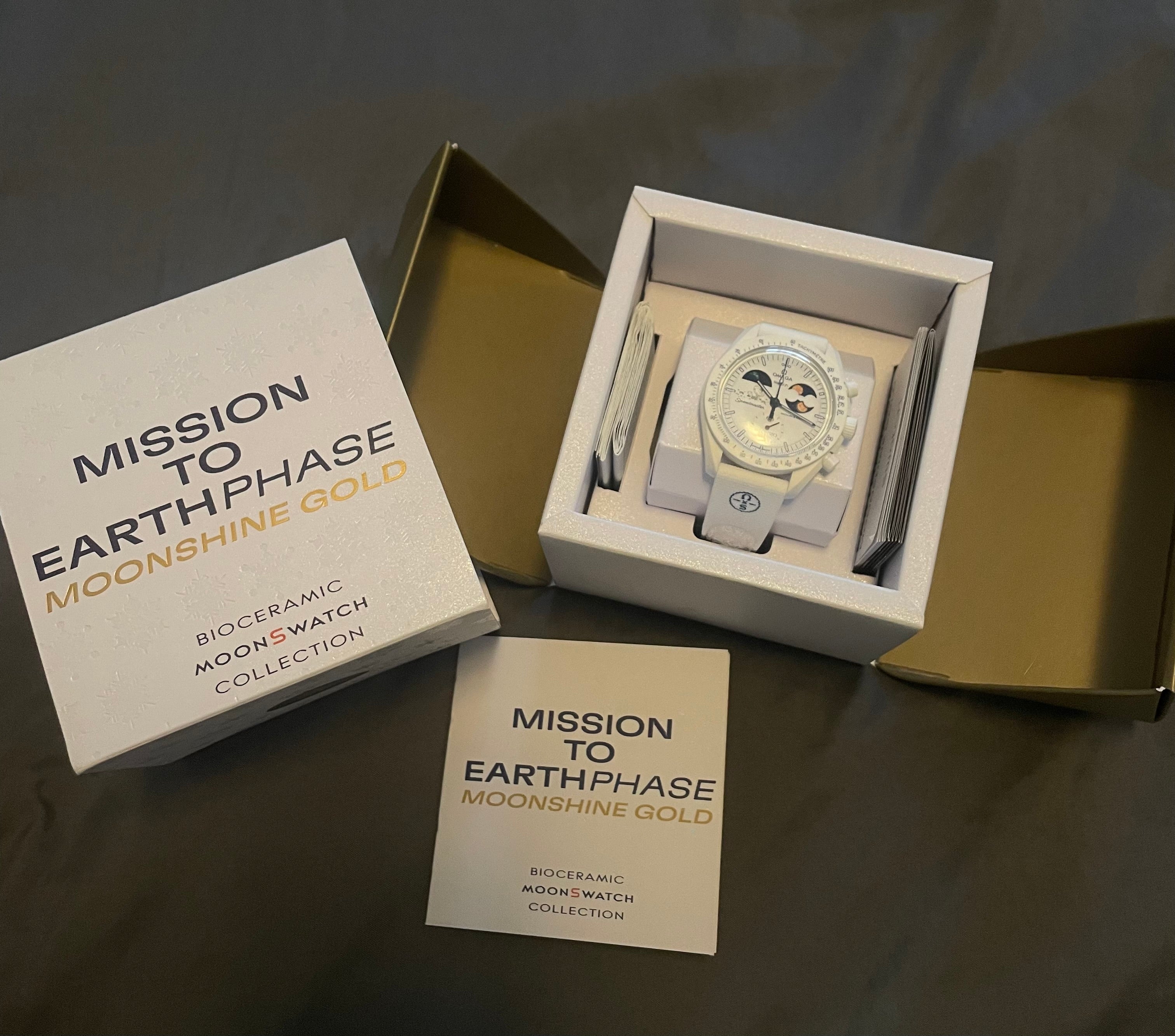 Omega x swatch moonshine gold