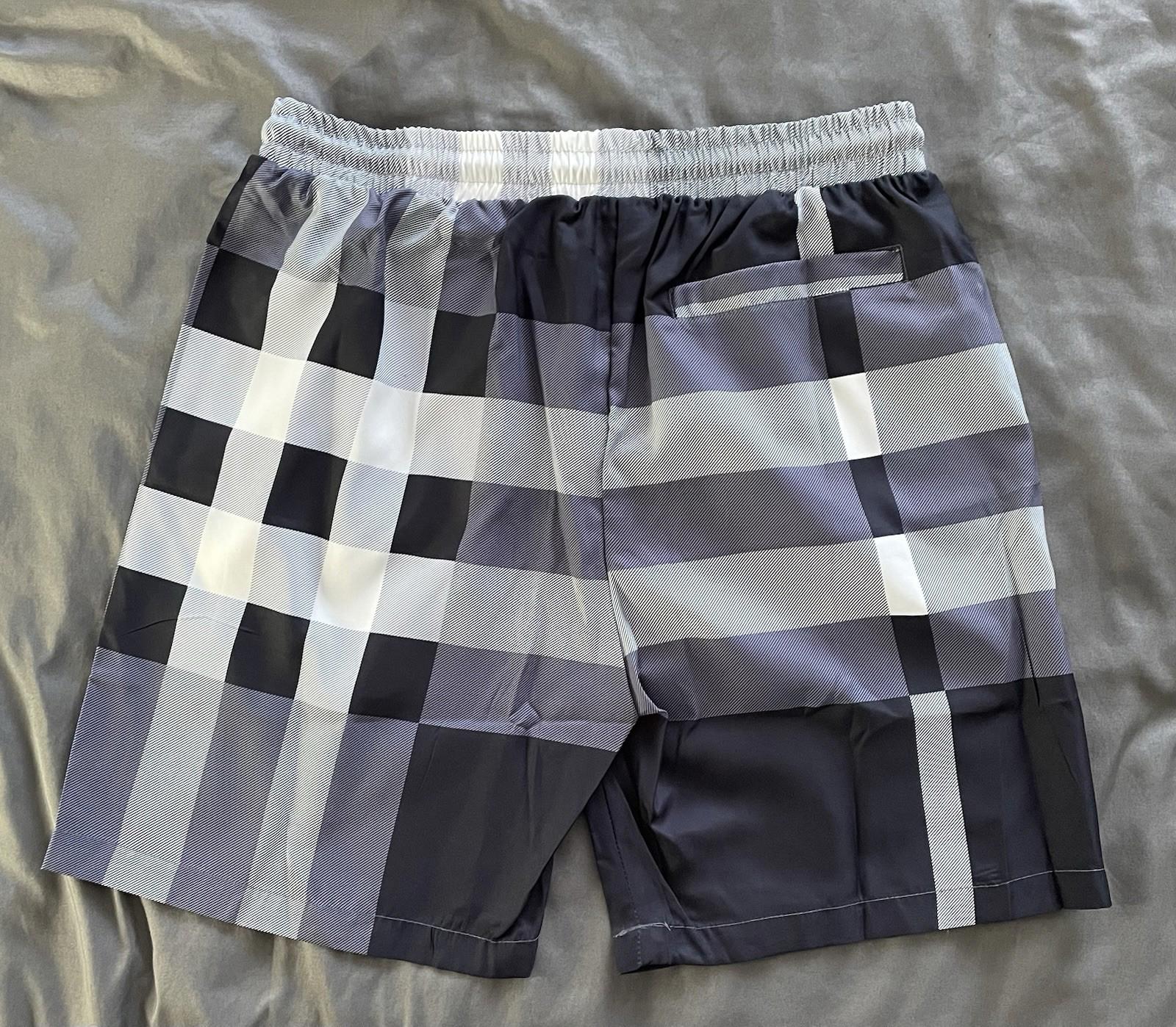 Burberry Check Swim Shorts New With Tags