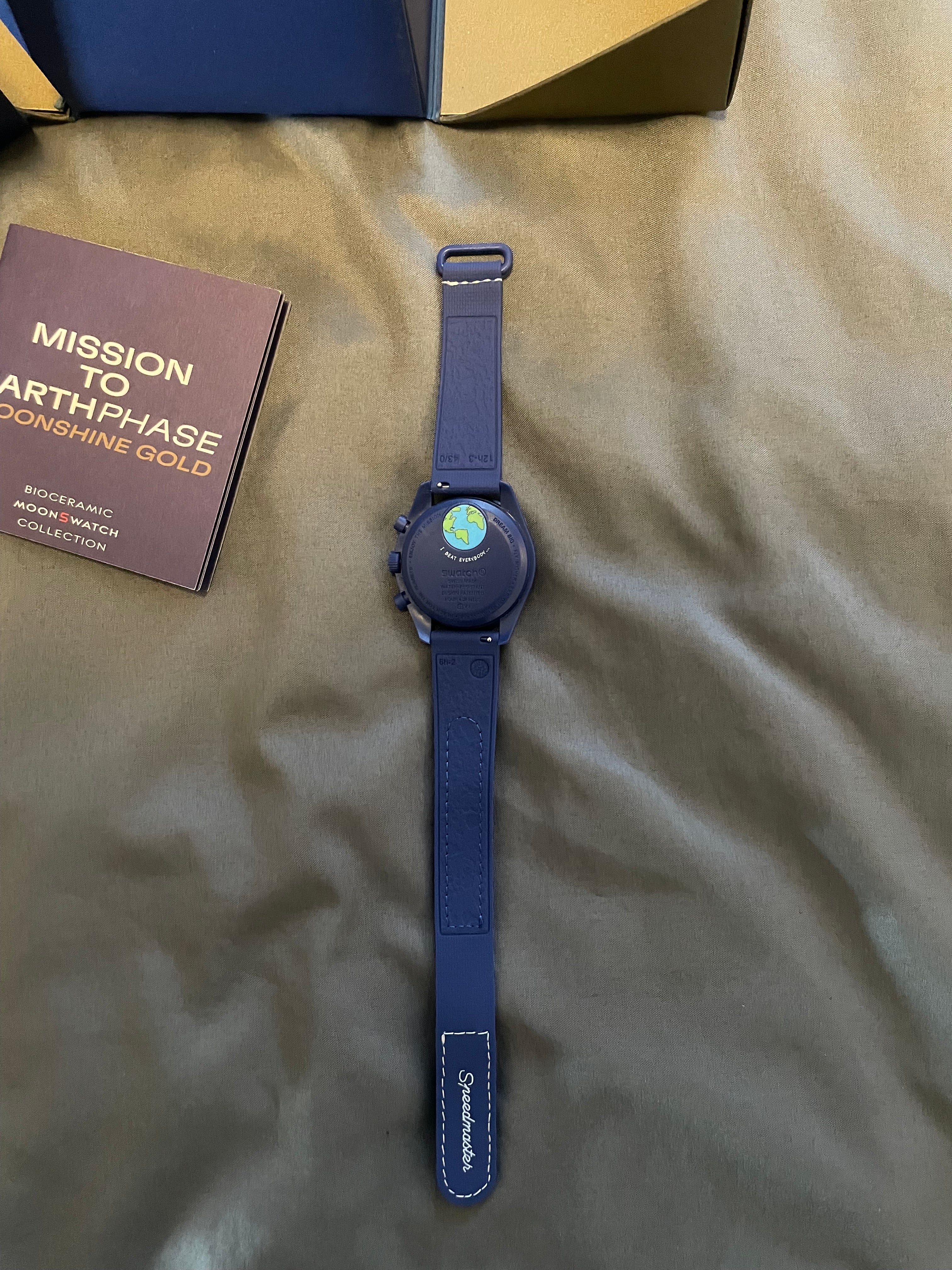 Omega x swatch moonshine gold