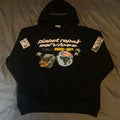Broken planet repair black hoodie used like new excellent condition no signs of wear