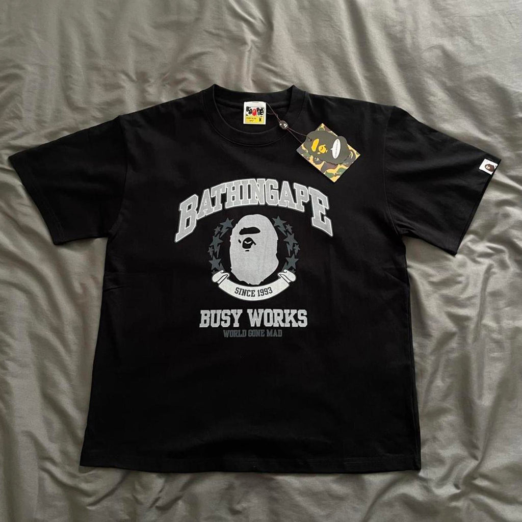 BAPE Men's Black Tshirt
