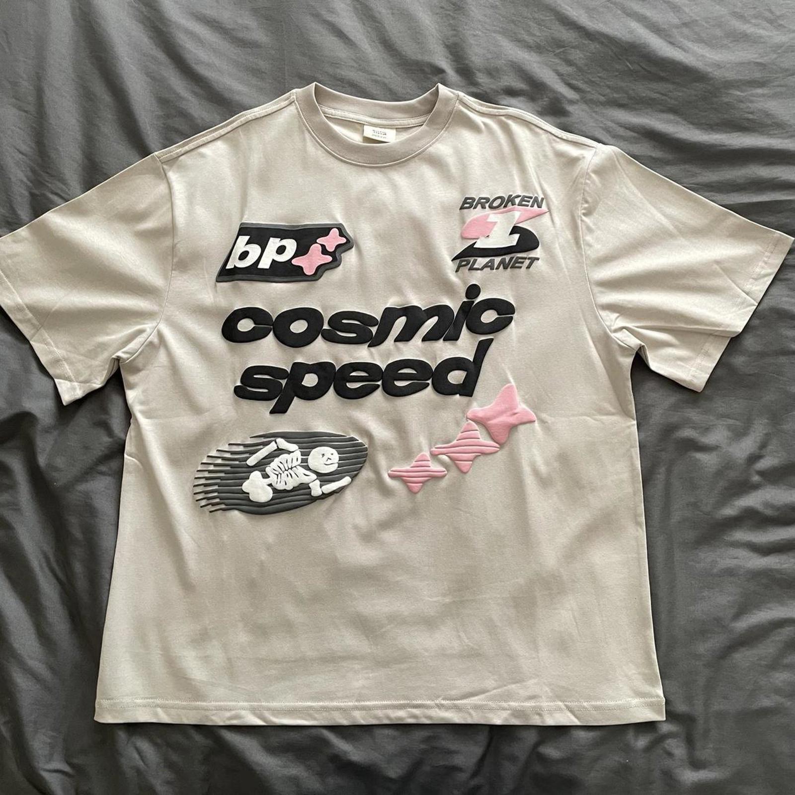 Broken Planet Men's Cream Tshirt