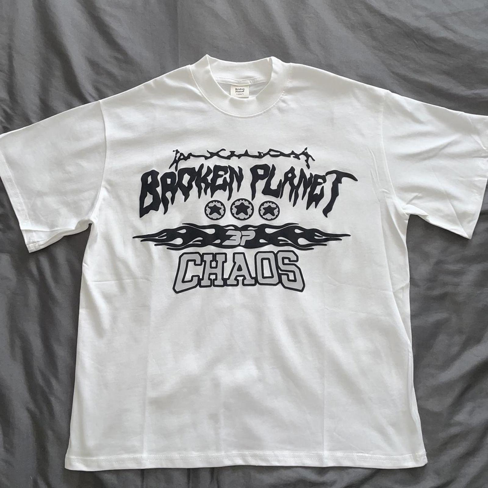 Broken Planet Men's White Tshirt