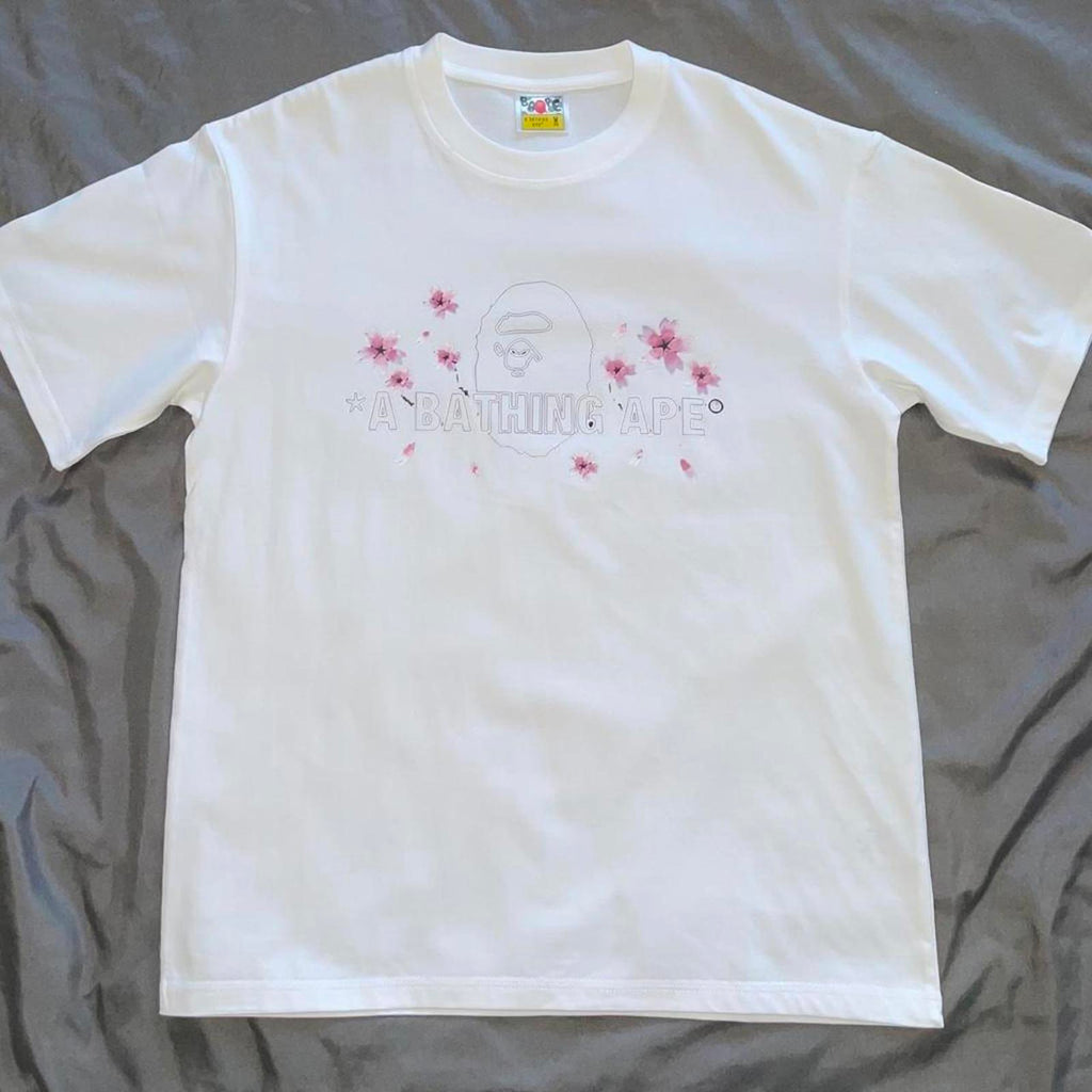 BAPE Men's White Tshirt