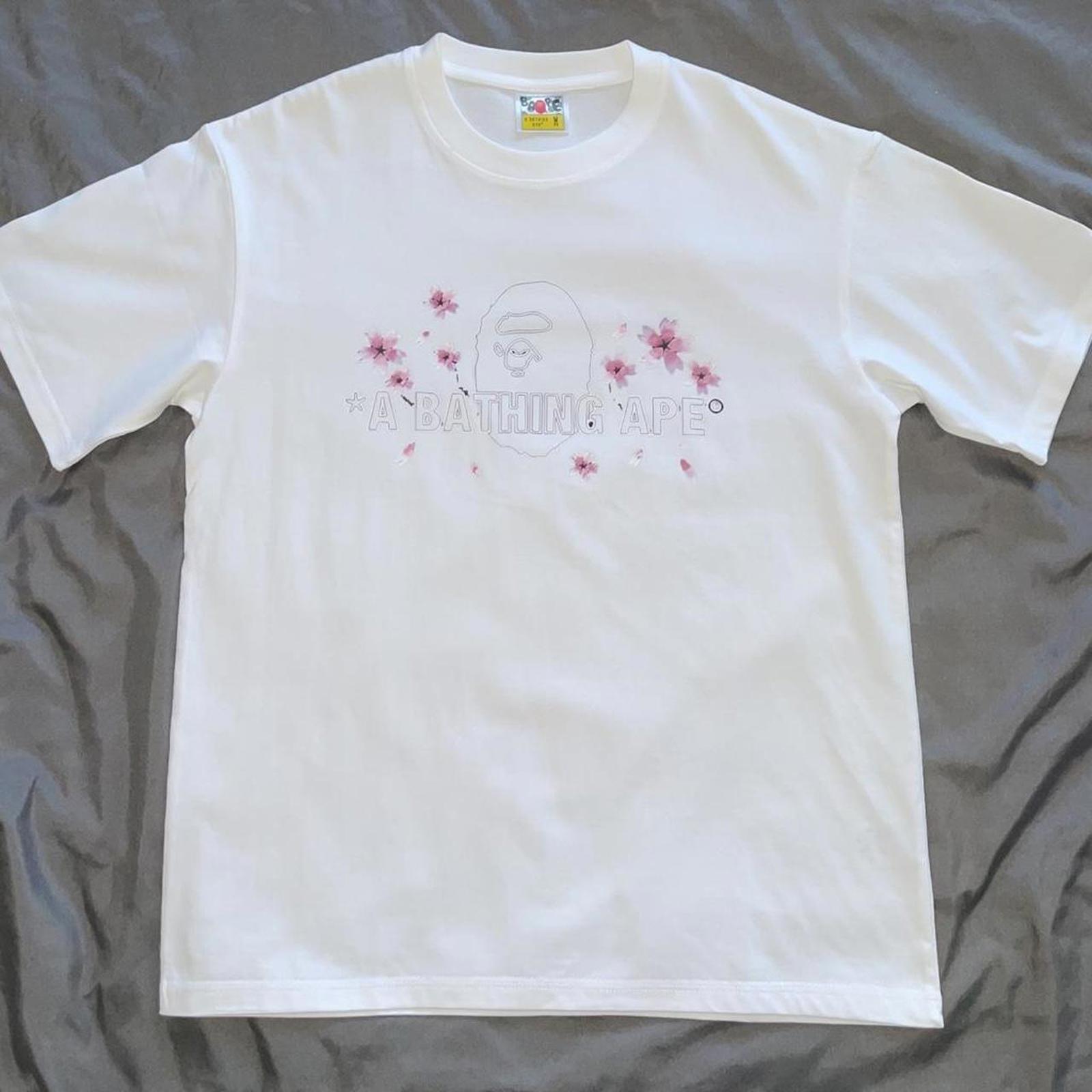BAPE Men's White Tshirt