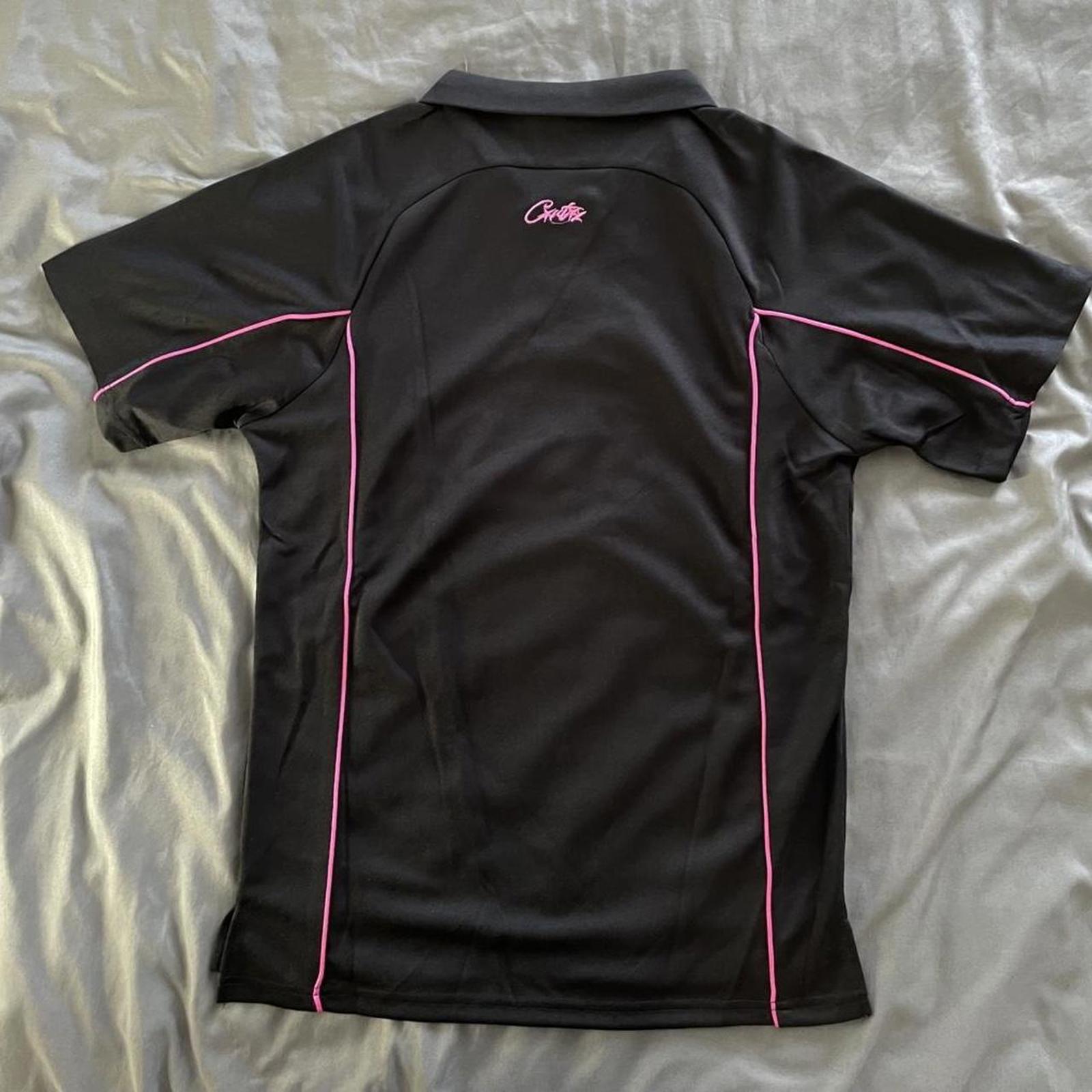Corteiz Men's Black and Multi Tshirt
