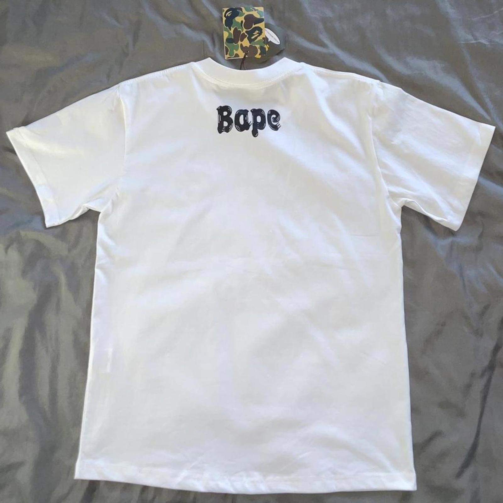 BAPE Men's White Tshirt