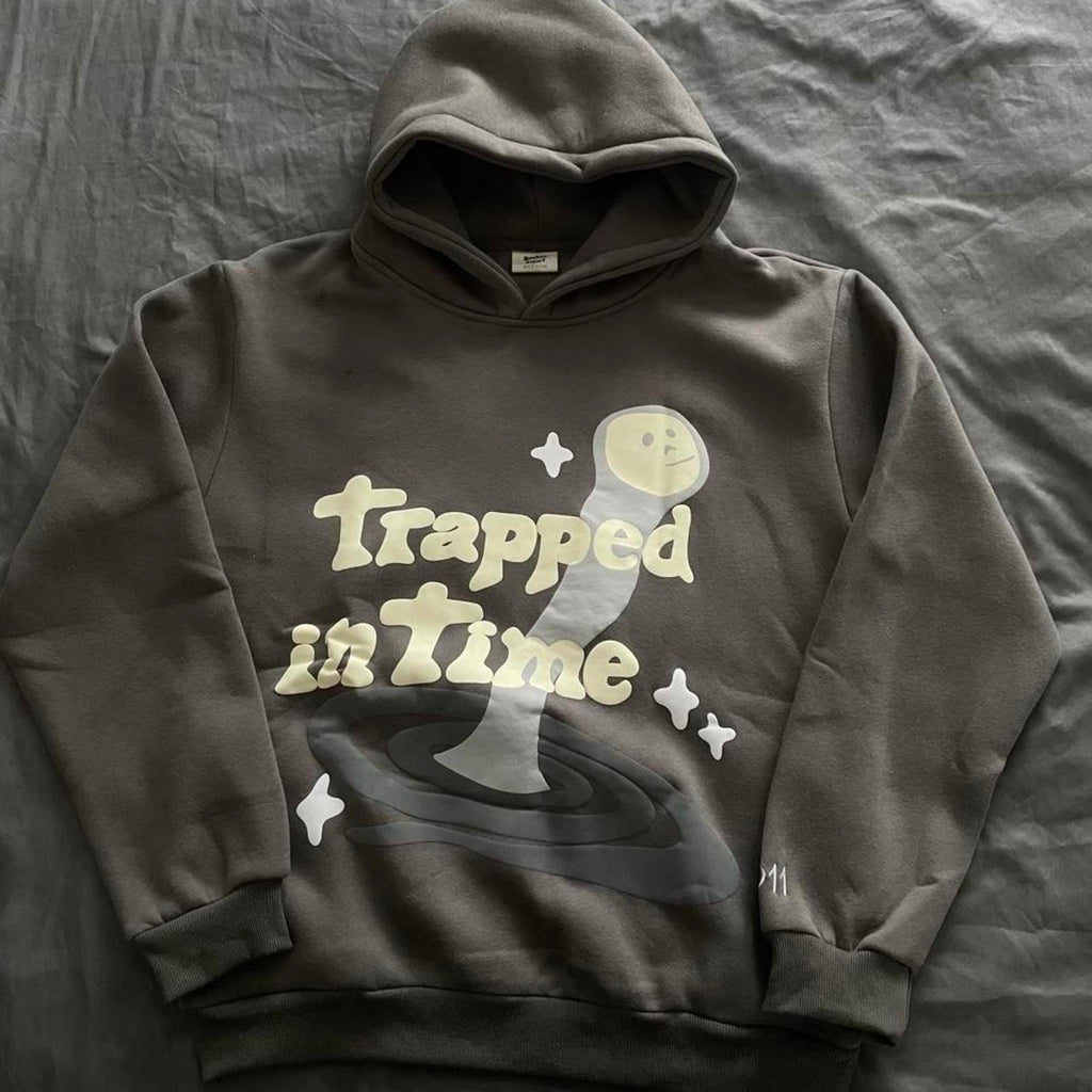 Broken Planet Men's Grey Hoody