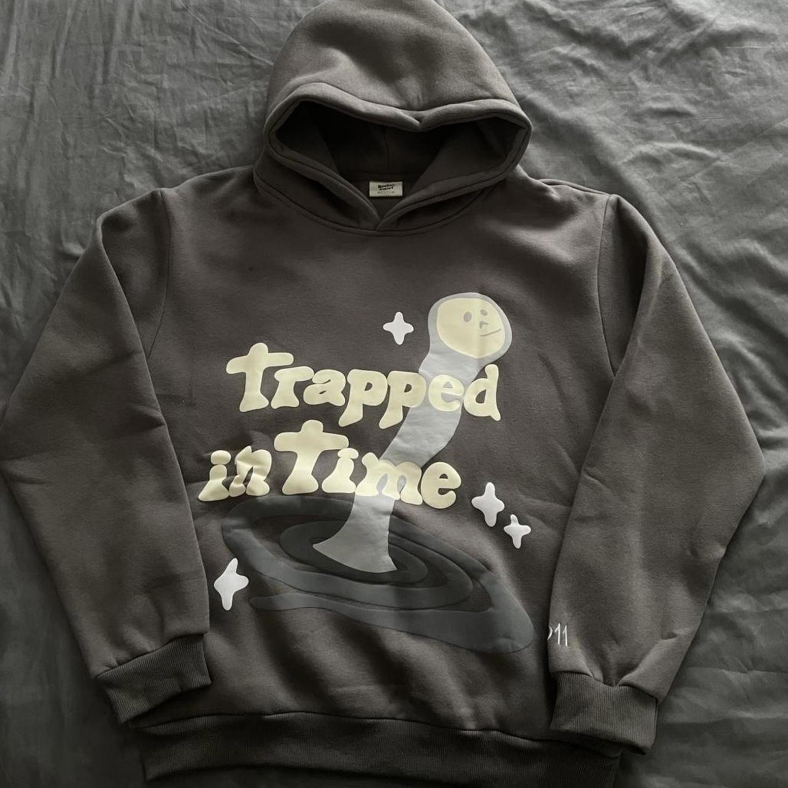 Broken Planet Men's Grey Hoody