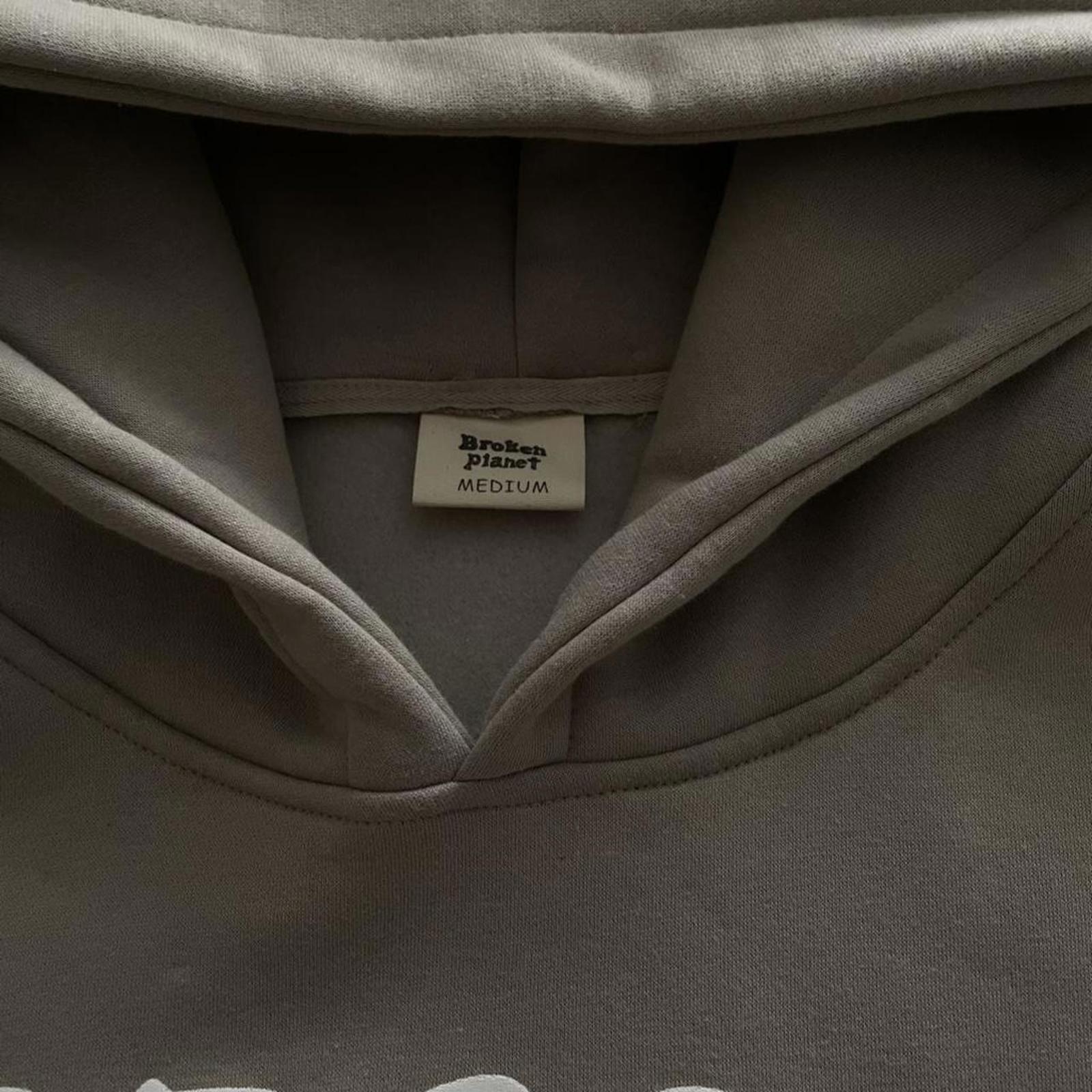 Broken Planet Men's Cream Hoody