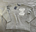 LV Grey Wool Sweater New With Tags
