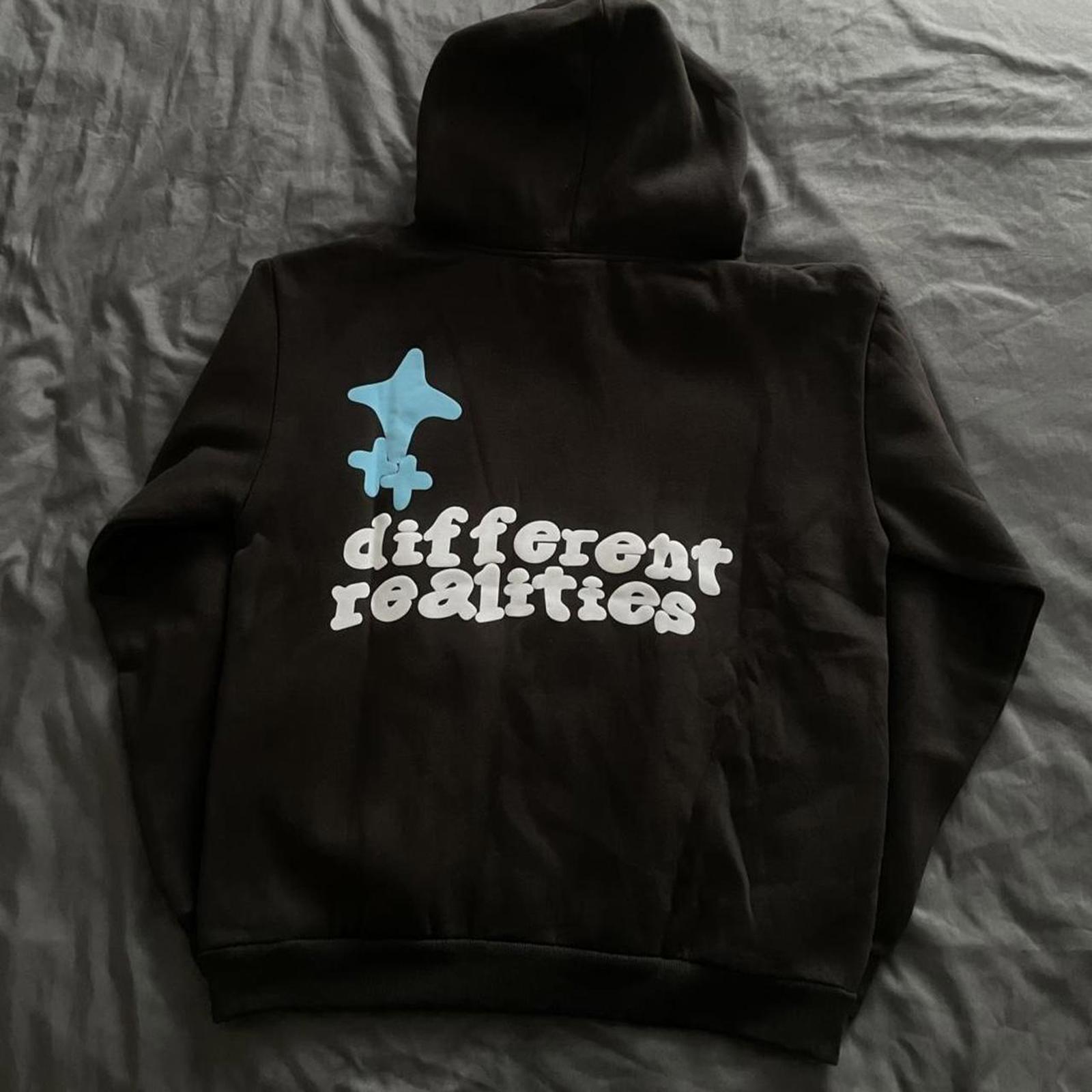 Broken Planet Men's Black and Multi Hoody