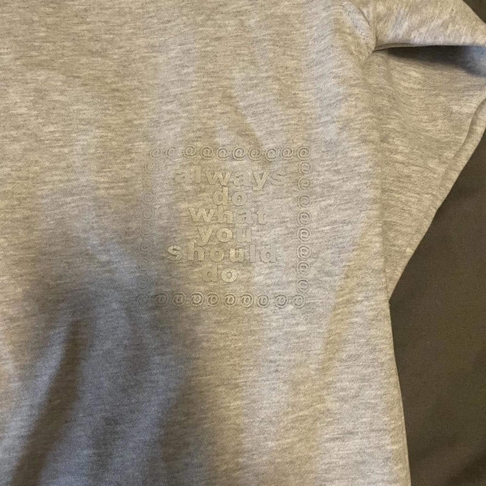 ADWYSD grey hoodie new with tags