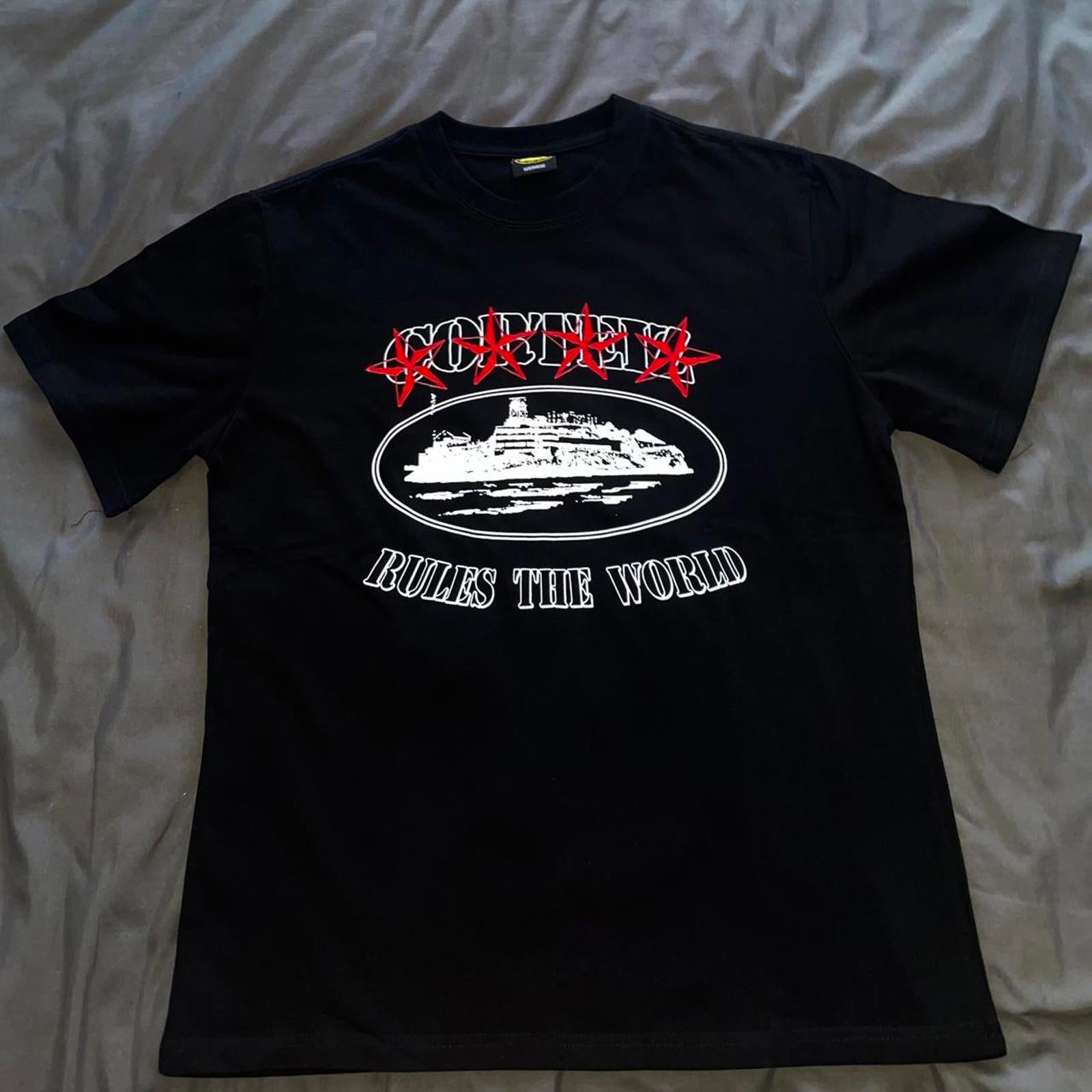 Corteiz Men's Black Tshirt