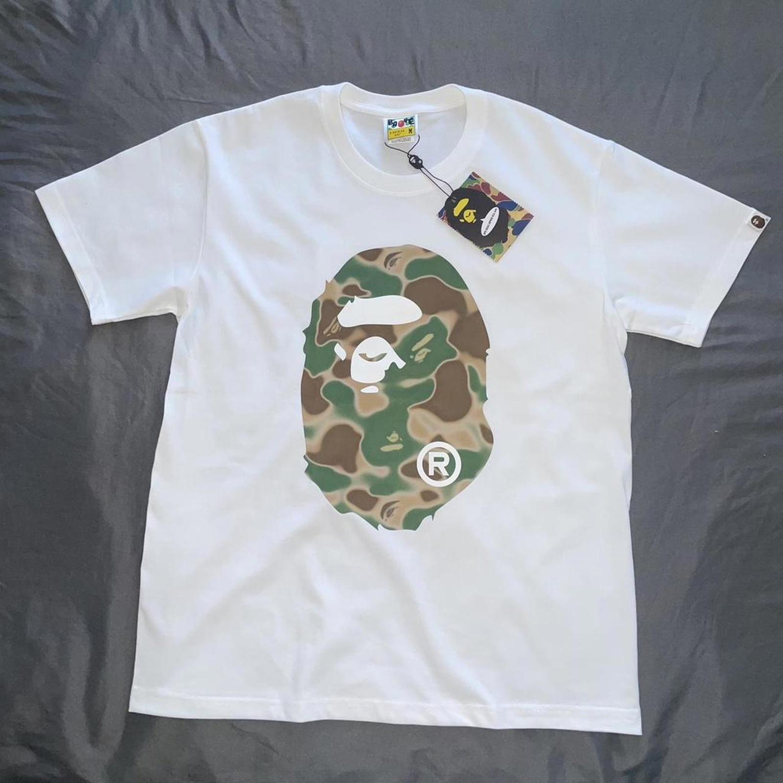 BAPE Men's White Tshirt