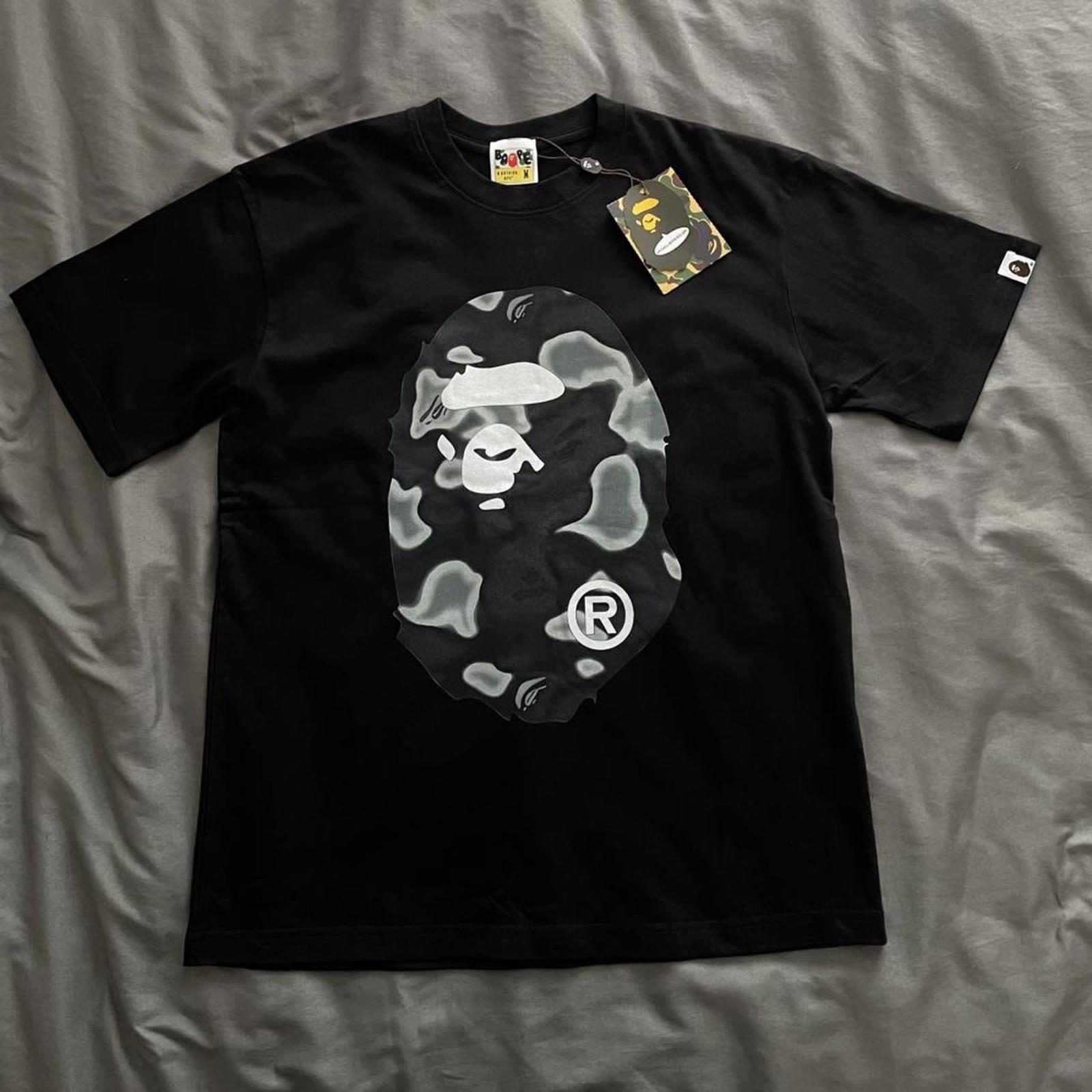 BAPE Men's Black Tshirt