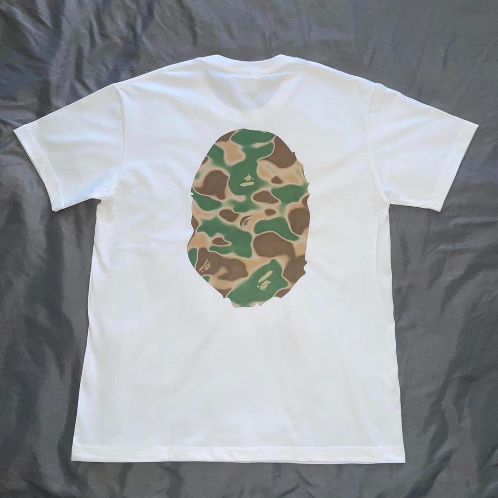 BAPE Men's White Tshirt