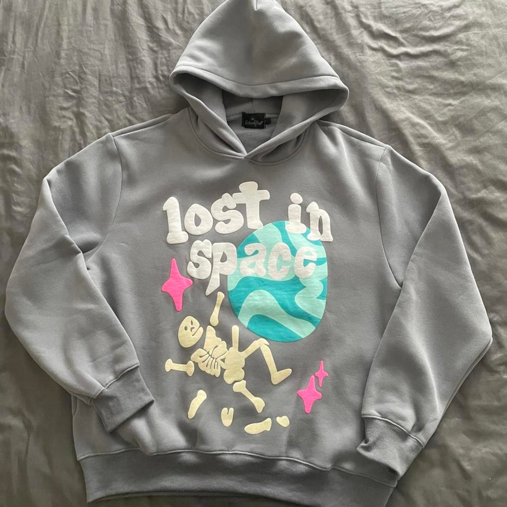 Broken Planet Men's Blue Hoody
