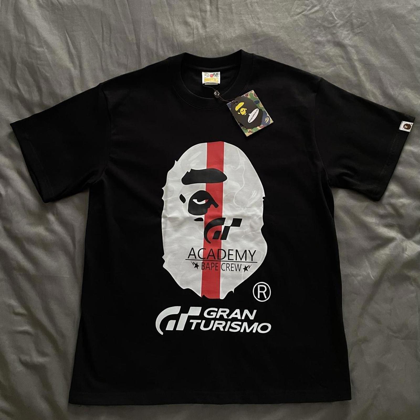 BAPE Men's Black Tshirt