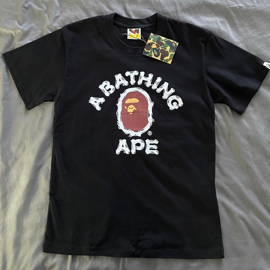BAPE Men's Black Tshirt