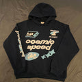 Broken planet cosmic speed navy hoodie used like new excellent condition no signs of wear