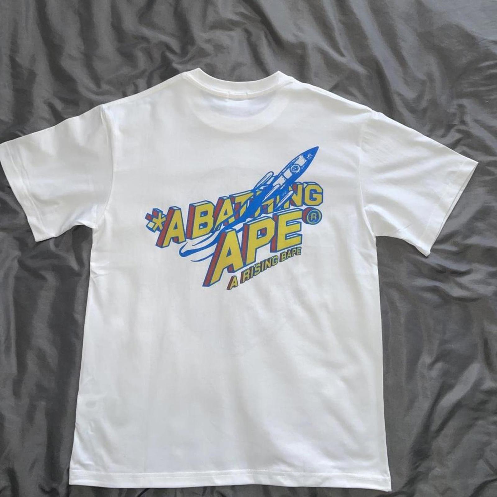 BAPE Men's White Tshirt