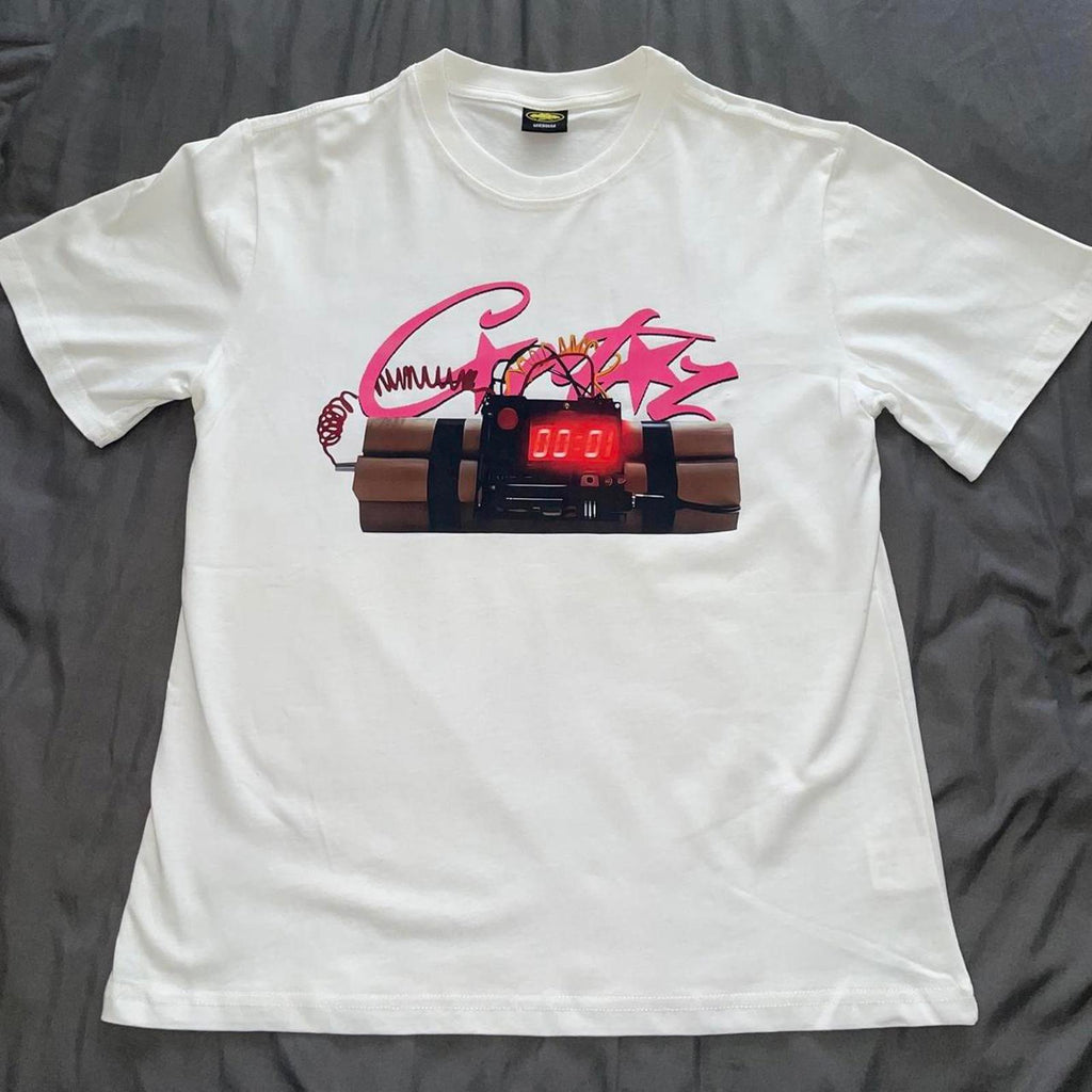 Corteiz Men's White Tshirt