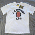 BAPE Men's White Tshirt