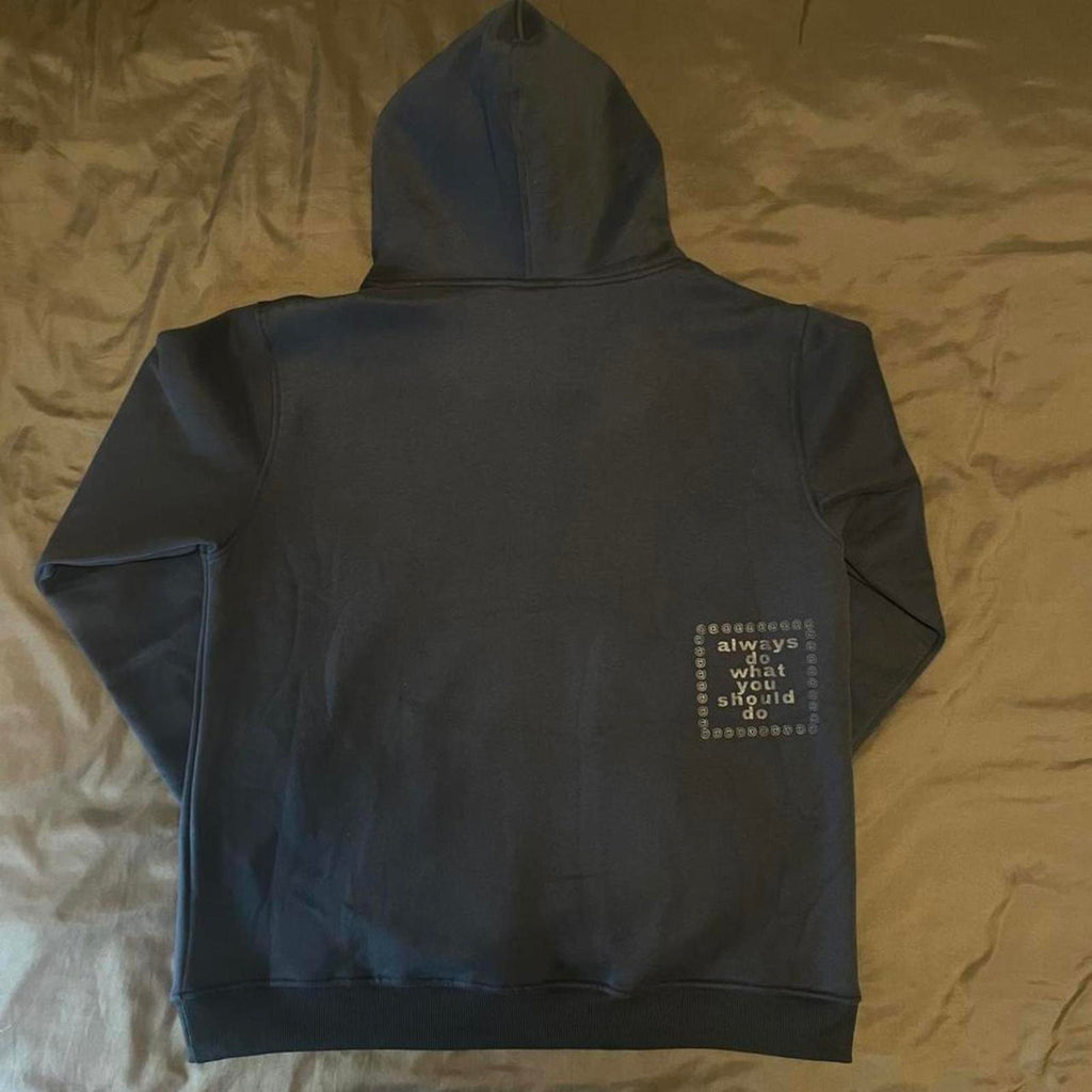 ADWYSD navy hoodie new with tags