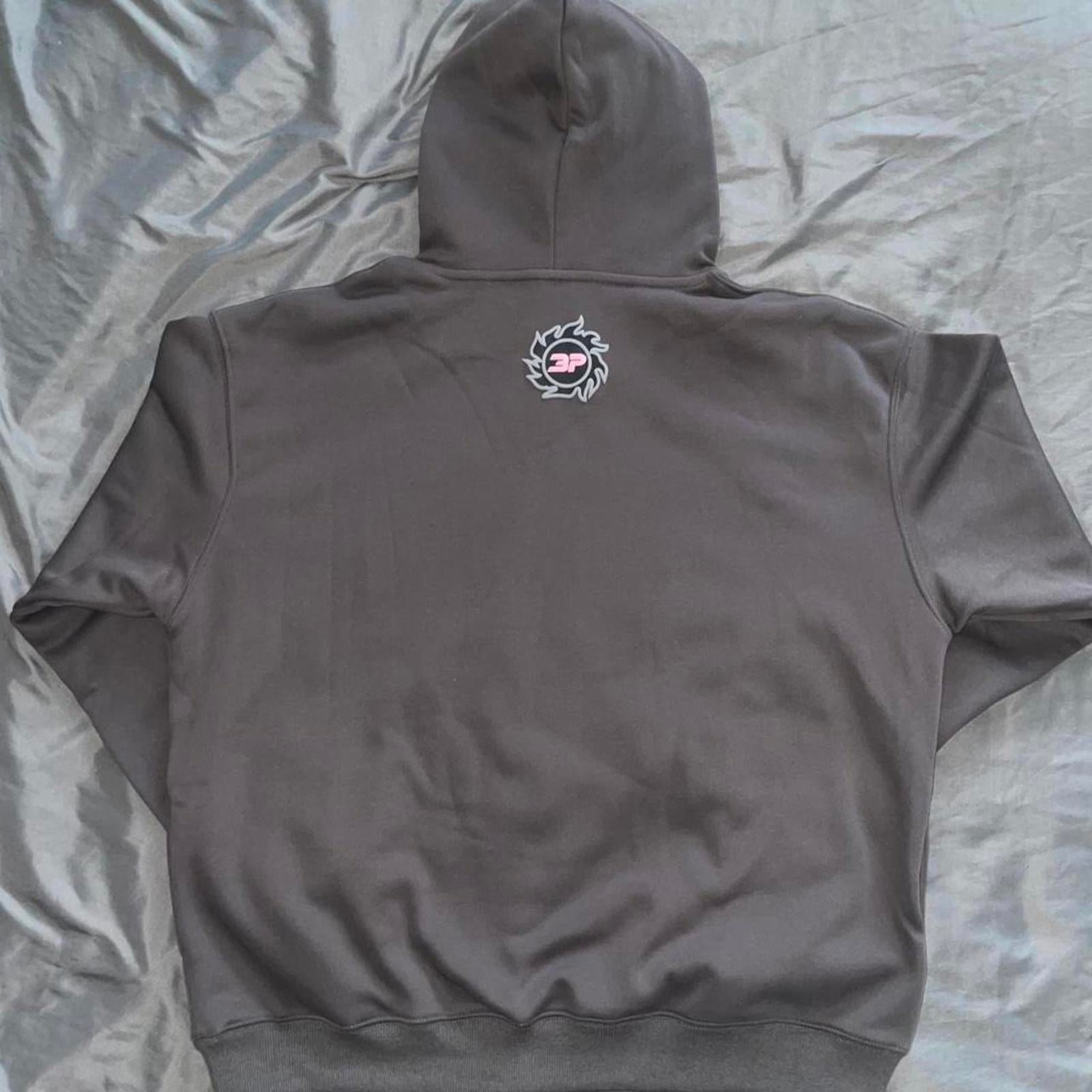 Broken planet star gazing grey hoodie used like new excellent condition no signs of wear.